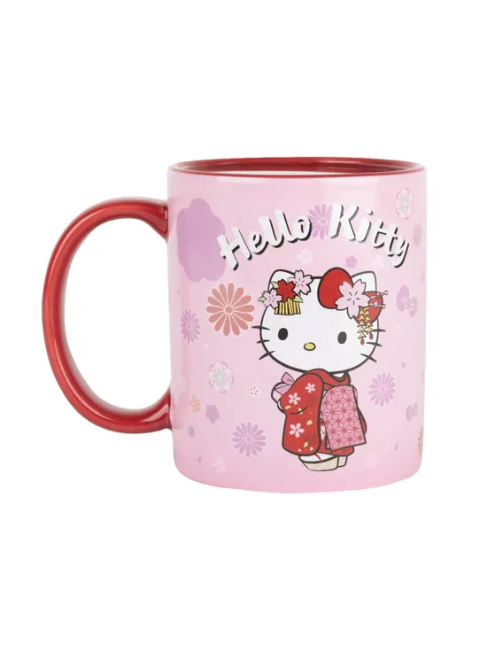 Konix Tazza Hello Kitty - Kimono Rosso (320ml)