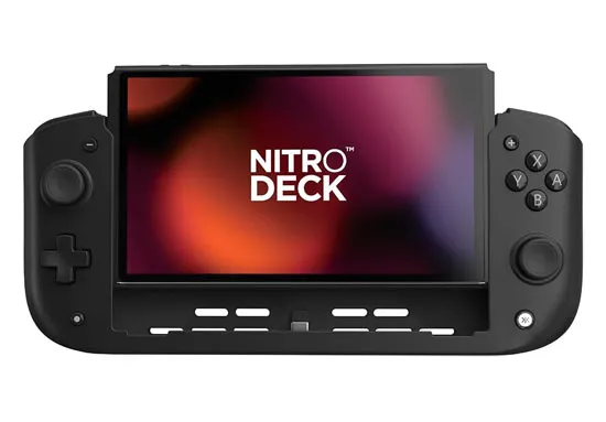 CRKD Nitro Deck per Switch & OLED Switch (Nero)