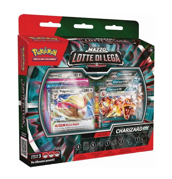 Game Vision Carte Pokémon - Mazzo Lotte di Lega Charizard-EX