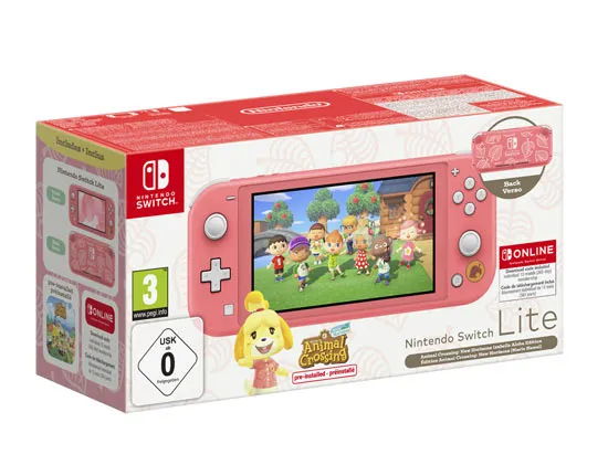 Nintendo Nintendo Switch Lite Ed.Speciale + Animal Crossing: New Horizons + 12 Mesi Nintendo Switch Online