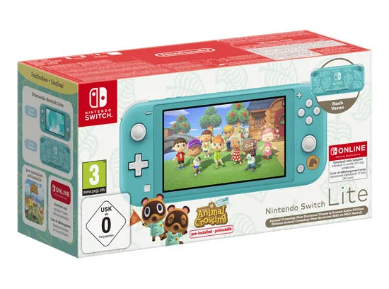 Nintendo Nintendo Switch Lite Ed.Speciale + Animal Crossing: New Horizons + 12 Mesi Nintendo Switch Online