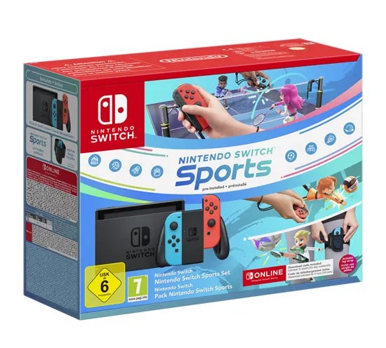 Nintendo Nintendo Switch + Nintendo Switch Sports + 12 Mesi Nintendo Switch Online