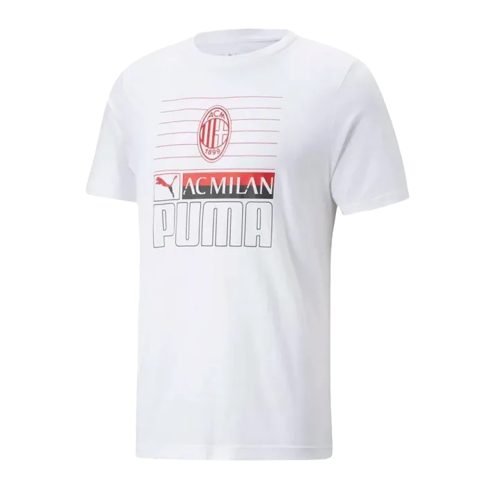 Puma - Milan T-shirt FtblCore Tee Bianca Ufficiale 2022 / 23