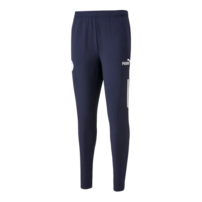 Puma - Manchester City Pantalone Pre-match Blu Navy Ufficiale 2022 / 23