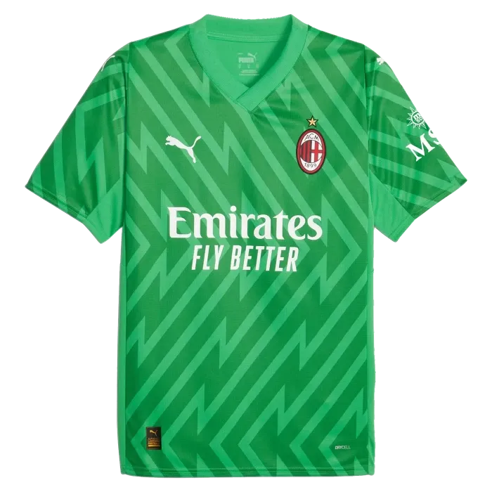 Puma - AC Milan Maglia Portiere Verde Ufficiale 2023 / 24