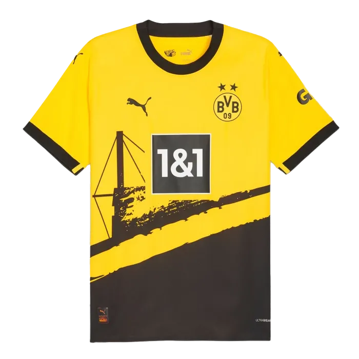 Puma - Borussia Dortmund Maglia Home Authentic Ufficiale 2023 / 24