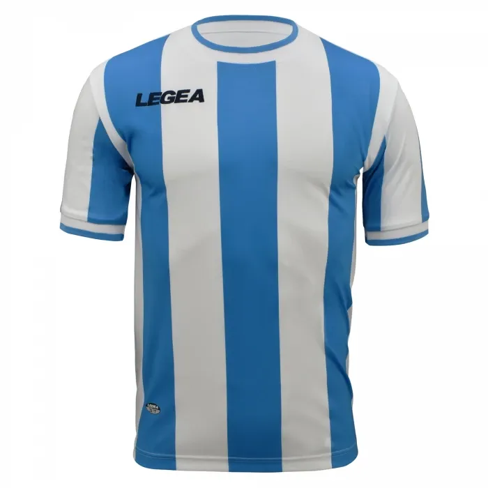 Legea - Maglia Valencia Bianco Celeste MC