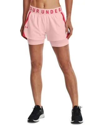Shorts  Play Up 2-in-1 da donna Rosa Note / Rosa Note / Beta XXL