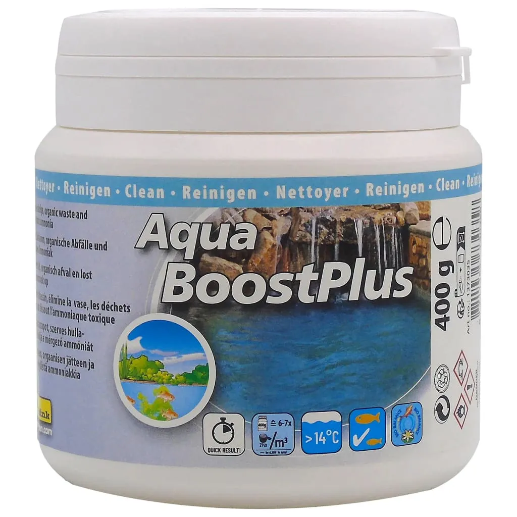 Ubbink Detergente Acqua Laghetto Aqua Boost Plus 400g per 6500L