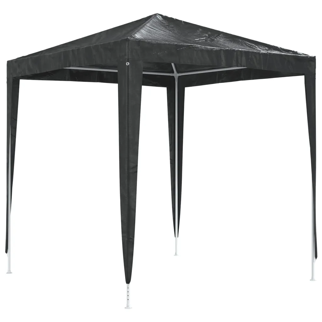 vidaXL Gazebo per Feste Professionale 2x2m Antracite