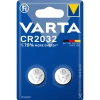 LITHIUM Coin CR2032 (Batteria a bottone, 3V) Blister da 2