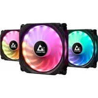 CF-3012-RGB sistema di raffreddamento per computer Case per computer Ventilatore 12 cm Nero