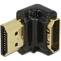 HDMI-A/HDMI-A male, F/M, 90° Nero
