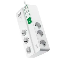 PM6U-GR protezione da sovraccarico Bianco 6 presa(e) AC 230 V 2 m