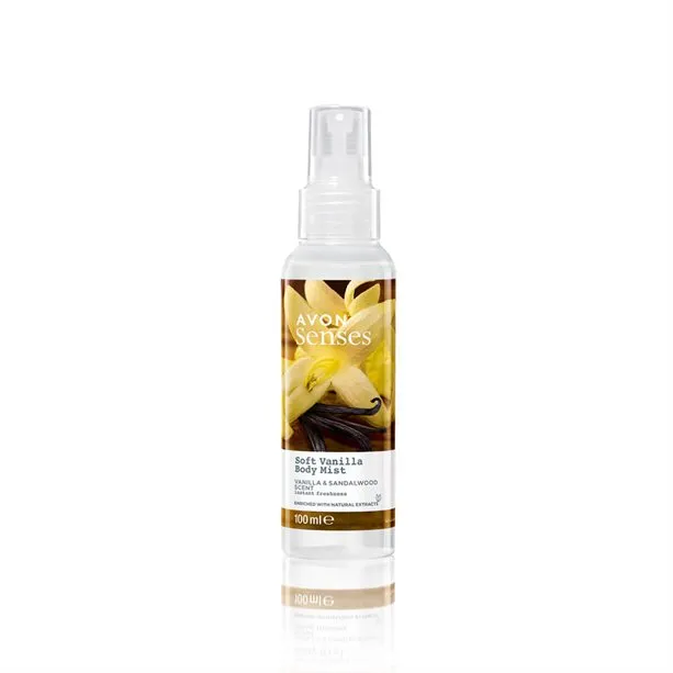 Avon Spray per il corpo Soft Vanilla 