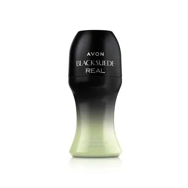 Avon Black Suede Real deodorante anti-traspirante a sfera