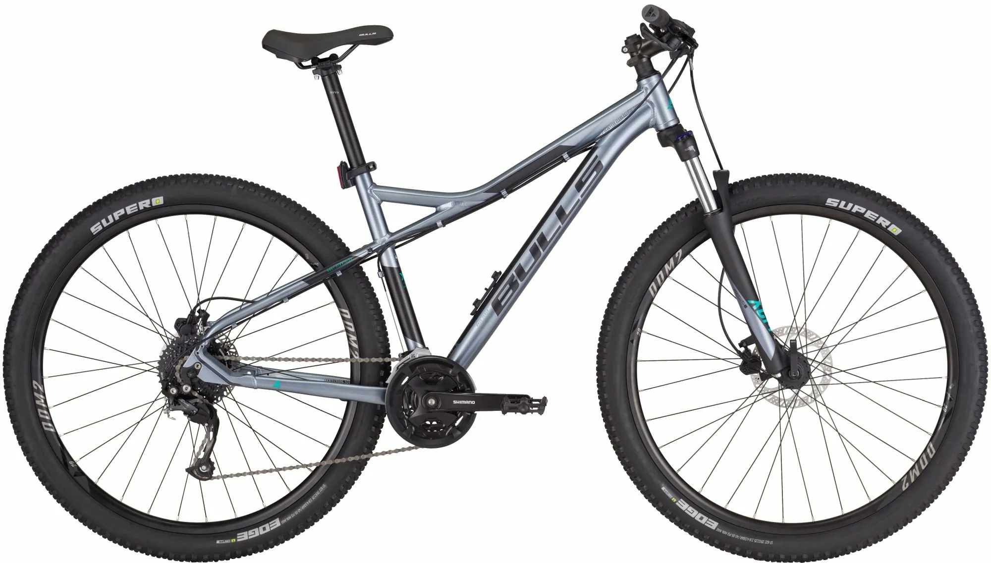 BULLS Sharptail 3 Disc 27.5, deragliatore 27 velocità, bici da uomo, diamante, modello 2022/2023, 27,5 pollici 51 cm argento cromato scuro