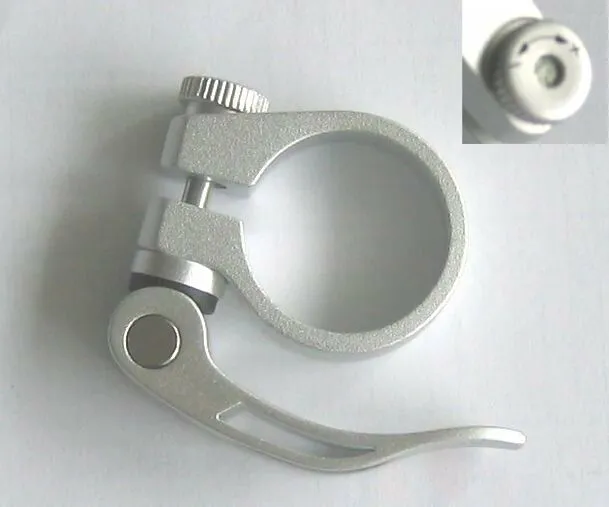 Collarino reggisella  MTB, 34,9 mm argento