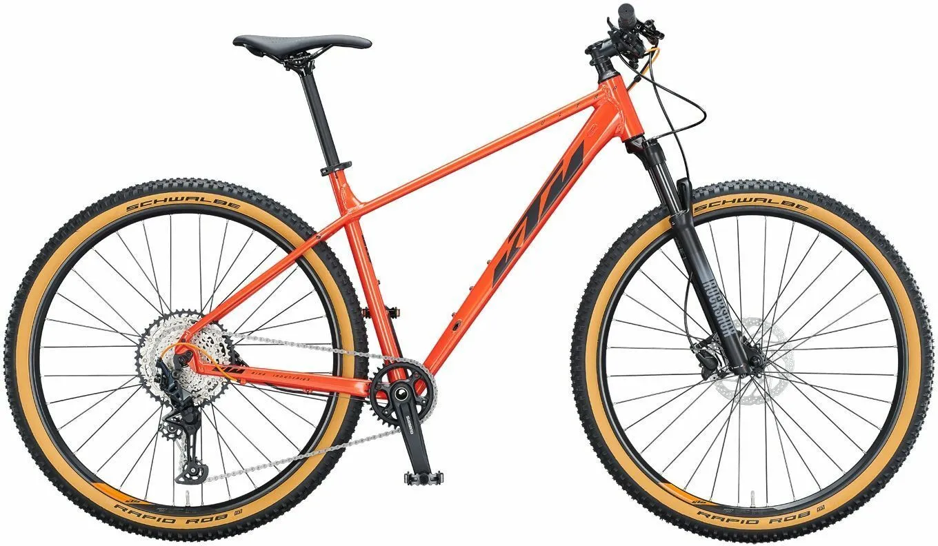  ULTRA SPORT 29, cambio a 12 velocità, bici da uomo, Diamant, modello 2021, 29 pollici 53 cm arancio fuoco (nero opaco)