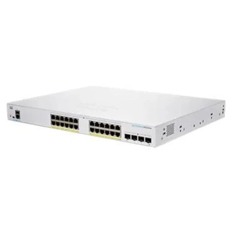  business 250 series cbs250-24fp-4x-eu switch gestito l2/l3 24 x 10/100/1000 (poe+) + 4 x 10 gigabit sfp+ poe+ (370 w) montabile su rack