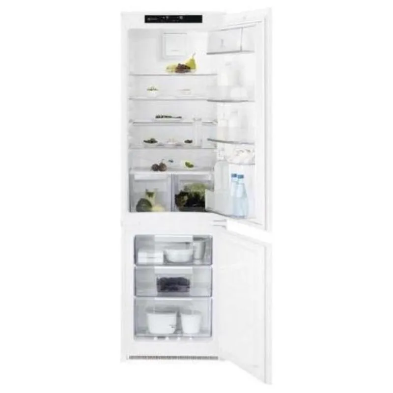  ent7tf18s frigorifero combinato da incasso capacita` 254 litri classe energetica f 177,2 cm
