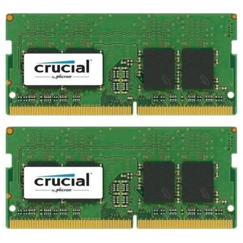  ct2k8g4sfs824a memoria da 16 gb kit (8 gbx2), ddr4 2400 mt-s (pc4-19200), sodimm 260-pin