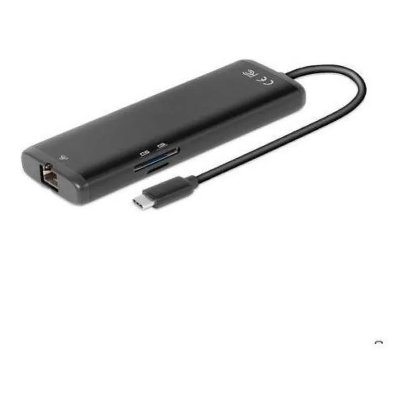 Club3d csv-1597 replicatore di porte per notebook usb 3.2 gen 1 type-c nero