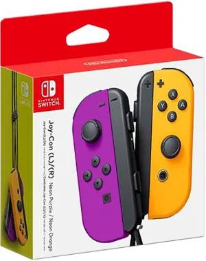  Joy-Con Nero, Arancione, Viola Bluetooth Gamepad Analogico/Digitale  Switch