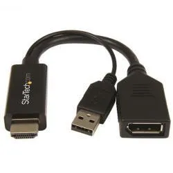 StarTech.com Adattatore / Convertitore HDMI a DP alimentato via USB - Ultra HD 4K