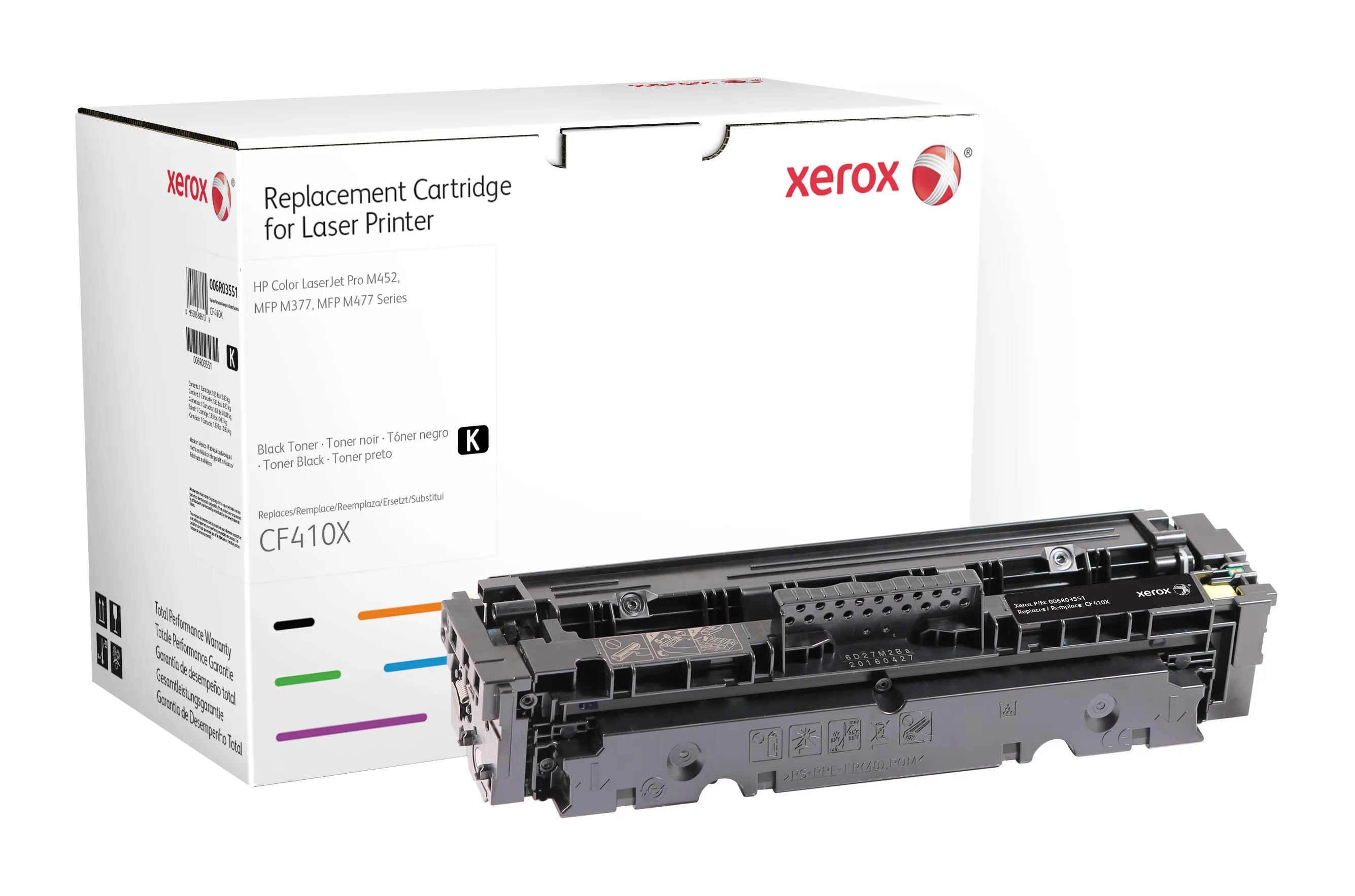 Everyday Toner rigenerato ™ di  Nero compatibile con HP 410X (CF410X), High capacity