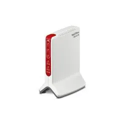 FRITZ!Box 6820 LTE (v3) INT router wireless Gigabit Ethernet Banda singola (2.4 GHz) 4G Rosso, Bianco