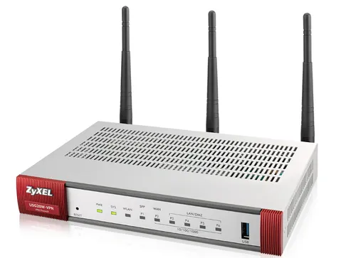  USG20W-VPN-EU0101F router wireless Gigabit Ethernet Dual-band (2.4 GHz/5 GHz) Grigio, Rosso