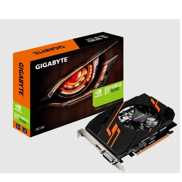 GIGABYTE GV-N1030OC-2GI scheda video NVIDIA GeForce GT 1030 2 GB GDDR5