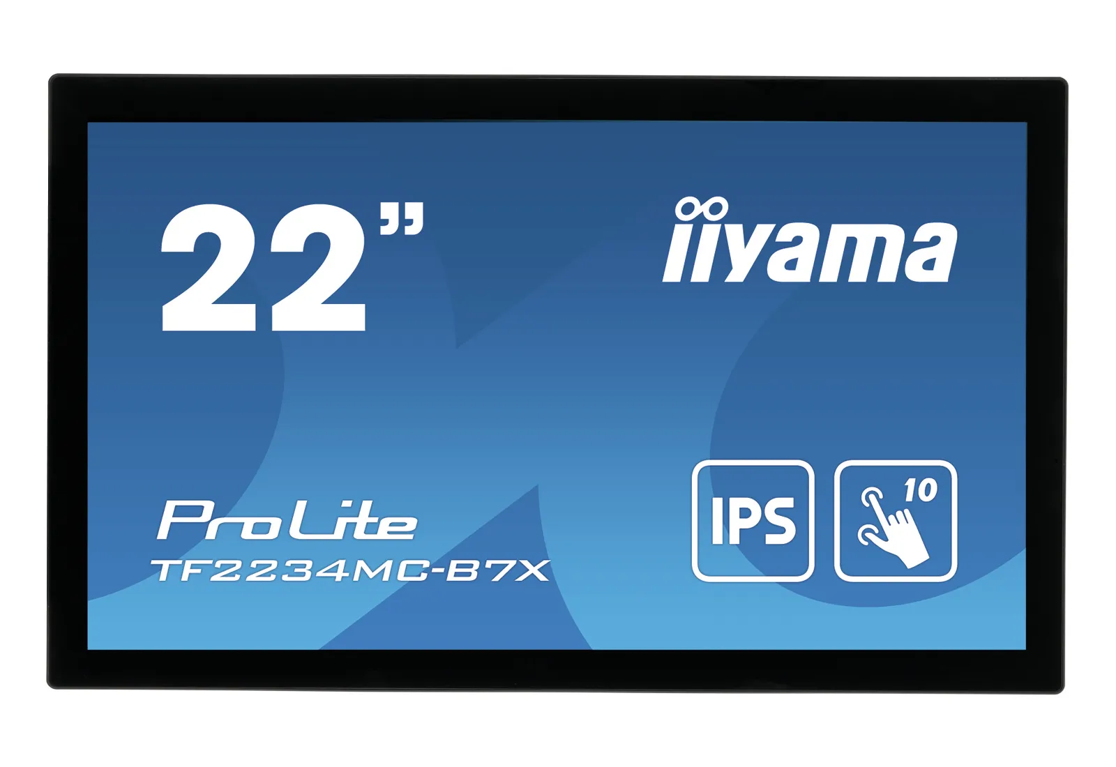 iiyama ProLite TF2234MC-B7X Monitor PC 54,6 cm (21.5") 1920 x 1080 Pixel Full HD LED Touch screen Multi utente Nero