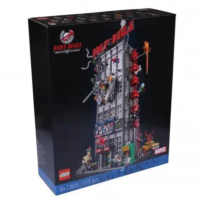 LEGO Marvel 76178 Daily Bugle di Spider-Man, Iconico Set da Collezione per Adulti con 25 Minifigure, Idea Regalo