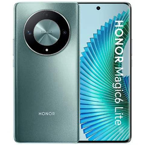 HONOR Magic6 Lite 5G 256 GB 8GB Ram Dual Sim 6.78 2K Fotocamera 108 Mpx Android Emerald Green
