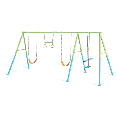 Altalena  44130 Set giochi 4 funzioni Azzurro e verde Azzurro e v