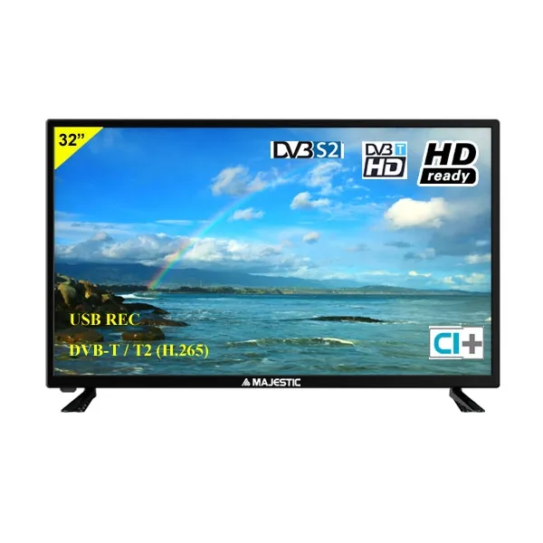 MAJESTIC TVLED 32 HD-READY DVB-T/T2/S2