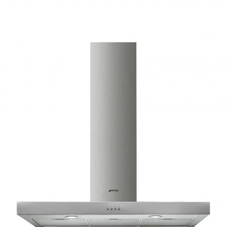 SMEG CAPPA ASPIRANTE A MURO 90CM 175W C LUCE LED INOX KATE900EX