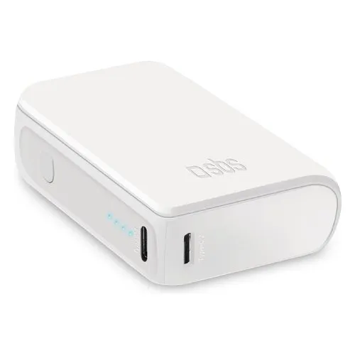 POWER BANK 10000MAH C+USB WHT TTBB10000MINIW