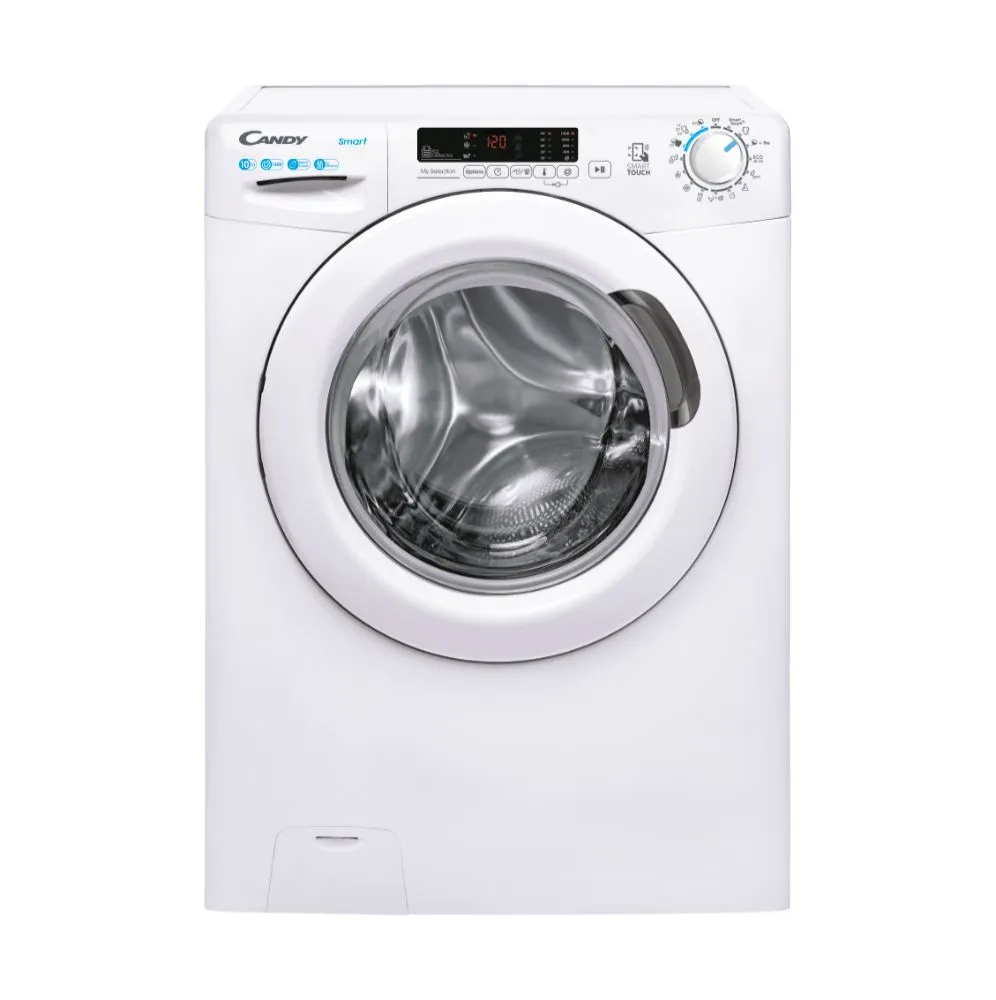  Smart CS 14102DW4/1-S lavatrice Caricamento frontale 10 kg 1400 Giri/min Bianco