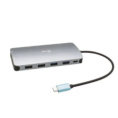  Metal USB-C Nano 3x Display Docking Station + Power Delivery 100 W