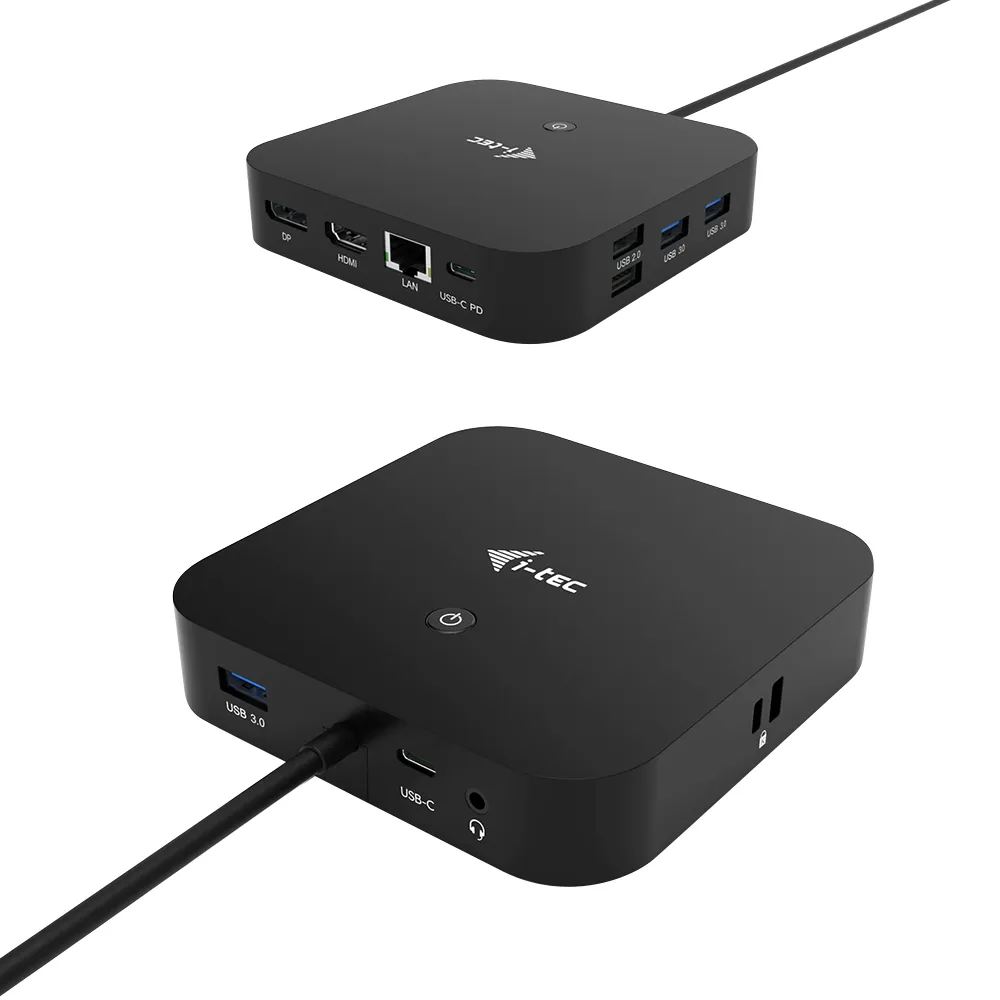  USB-C HDMI DP Docking Station with Power Delivery 100 W