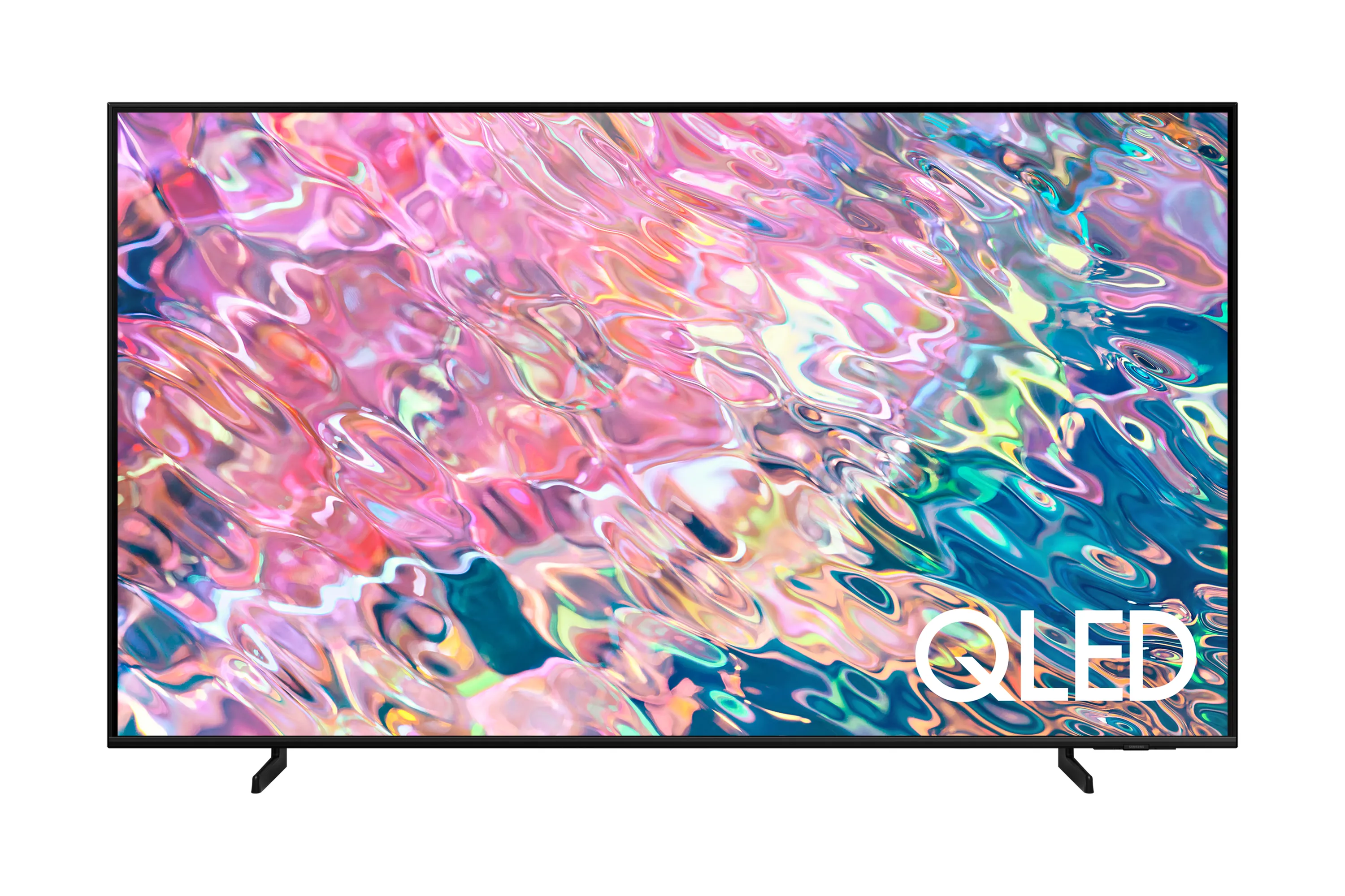  Series 6 TV QLED 4K 55” QE55Q60B Smart TV Wi-Fi Black 2022, Quantum HDR, Ultra sottile, Colori Ultra luminosi, Suono dinamico