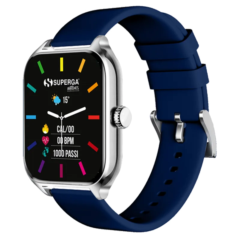  Winner Smartwatch Silver e Blu - SWT-STC010