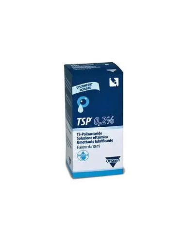 Soluzione Oftalmica Tsp 0,2% Ts Polisaccaride Flacone 10 Ml - Anseris Farma Srl