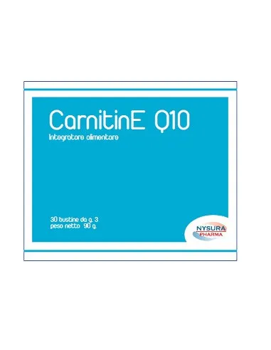 Carnitine Q10 30 Bustine - Nysura Pharma Dr. Laneri G.