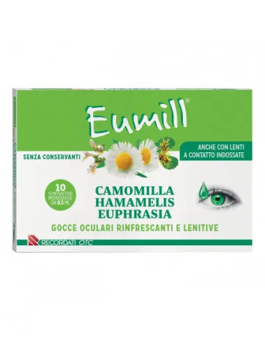 Eumill Gocce Oculari 10 Flaconcini Monodose 0,5 Ml - Recordati Spa