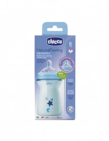 Chicco Biberon Natural Feeling 6 M+ Boy 330 Ml - Chicco (artsana Spa)