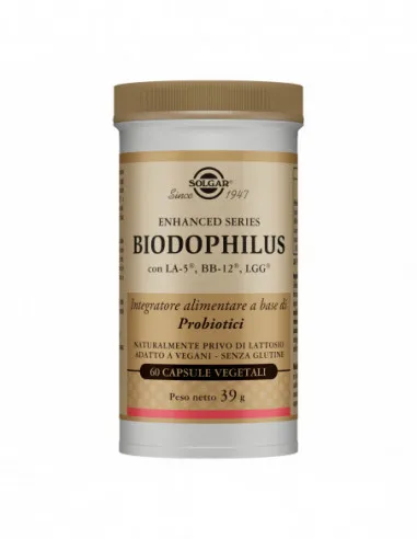 Biodophilus 60 Capsule Vegetali - Solgar It. Multinutrient Spa